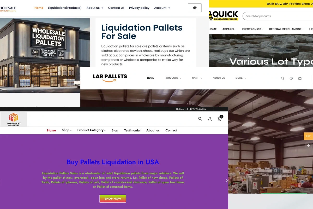 Liquidation-scams