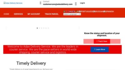 Adaxdelivery.com Shipping Scam Review|