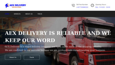 Aexdelivery.com Shipping Scam Review|