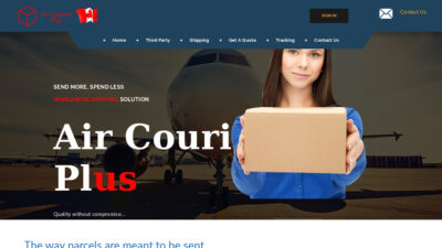 Aircourierplus.com Shipping Scam Review|