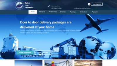 Alphalinedeliveries.com Shipping Scam Review|