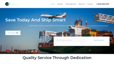 Alphalogisticsgrp.com Shipping Scam Review|