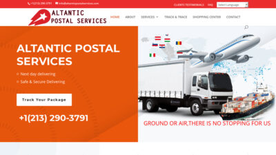 Altanticpostalservices.com Shipping Scam Review|