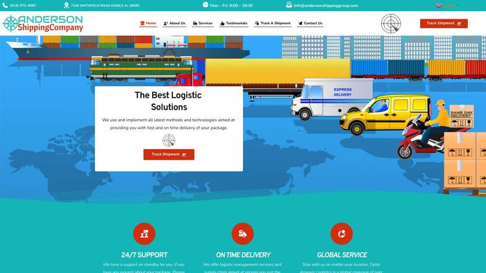 Andersonshippinggroup.com Shipping Scam Review