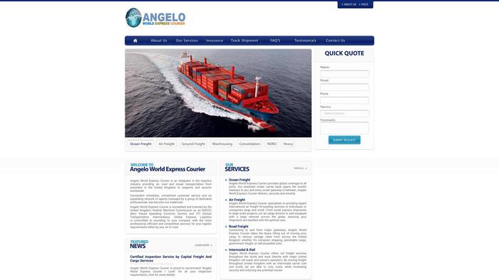 Angeloworldexpresscourier.com Shipping Scam Review|