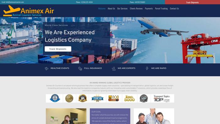 Animexaircouriers.com Shipping Scam Review|