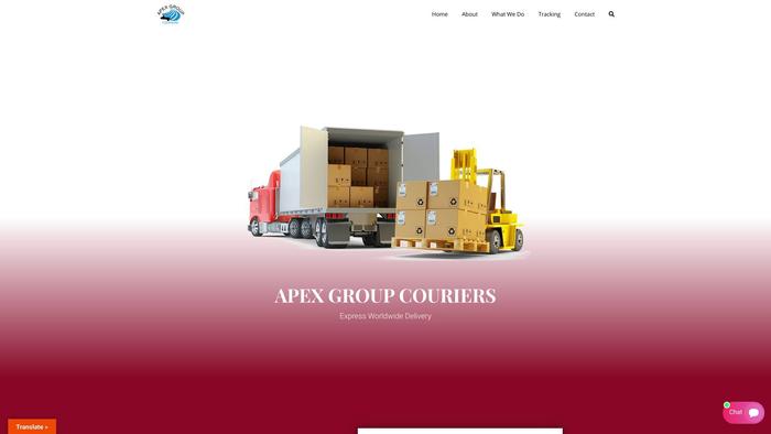 Apex-groupcouriers.com Shipping Scam Review|