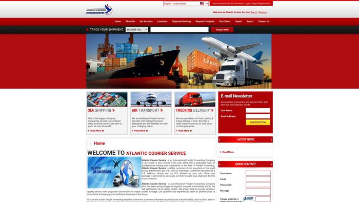 Atlanticcourierservice.info Shipping Scam Review|