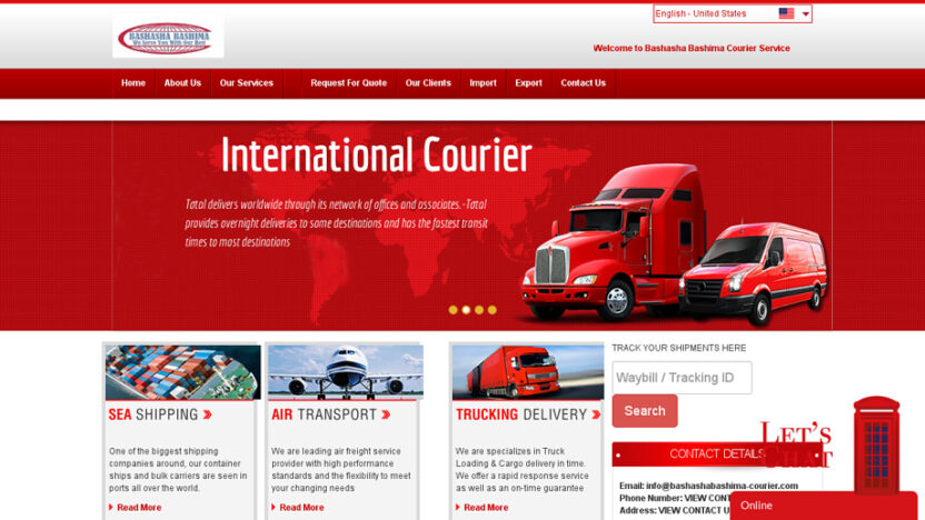 Bashashabashima-courier.com Shipping Scam Review|