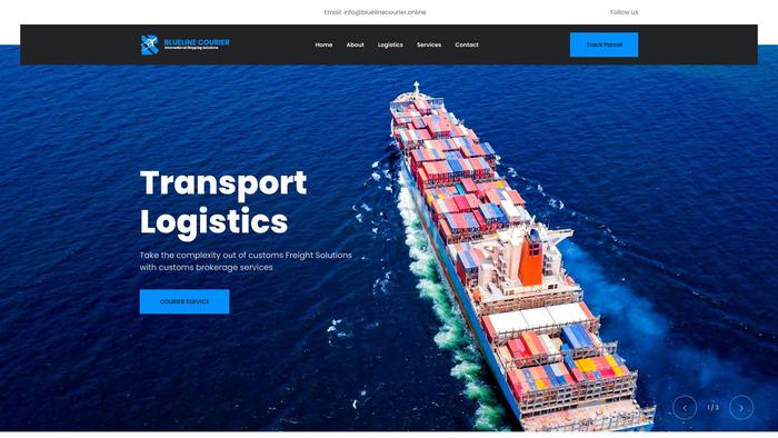 Bluelinecourier.online Shipping Scam Review|