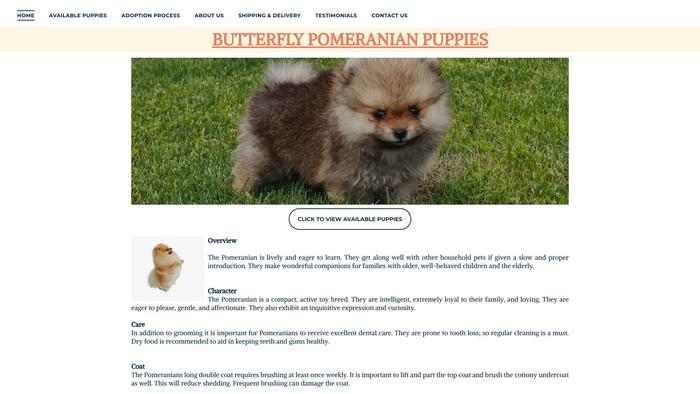 Butterflypomeranianpupps.com Shipping Scam Review|