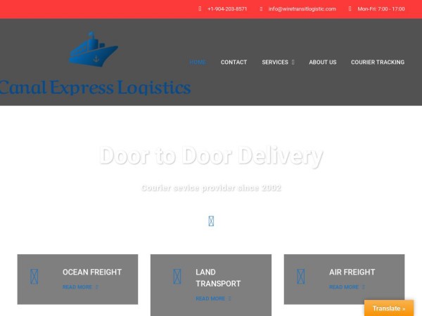 Canalexpresslogistics.com Shipping Scam Review|