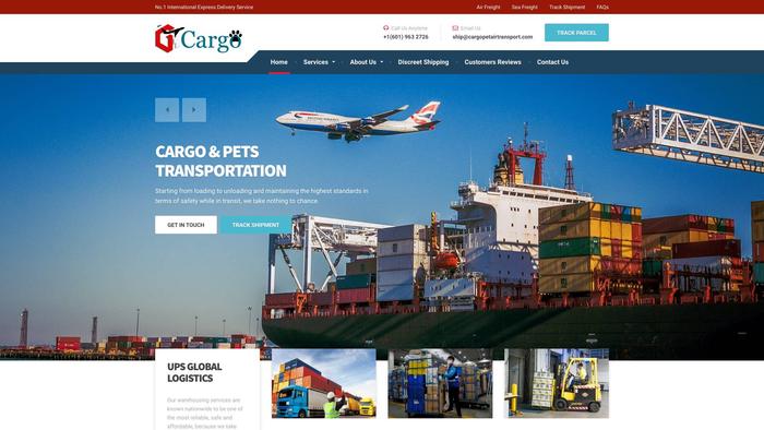 Cargopetairtransport.com Shipping Scam Review