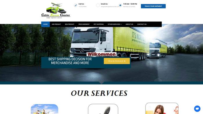 Celticxpresscourier.com Shipping Scam Review|