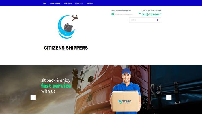 Citizensshippers.com Shipping Scam Review|