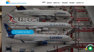 Continentalexpresss.com Shipping Scam Review|
