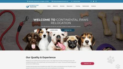 Continentalpawsrelocation.com Shipping Scam Review|