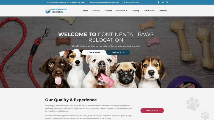 Continentalpawsrelocation.com Shipping Scam Review|