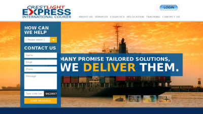 Crestlightcourier.com Shipping Scam Review|