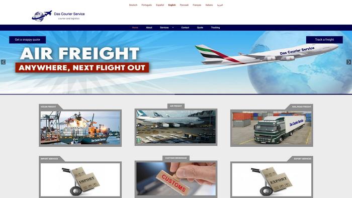 Dascourierservices.com Shipping Scam Review|