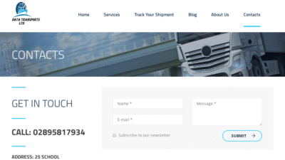 Datatransportsltd.com Shipping Scam Review