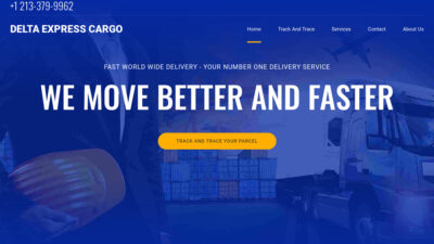 Deltaexpresscargo.com Shipping Scam Review|