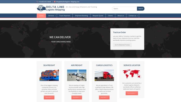 Deltalinelogistic-shipping.com Shipping Scam Review