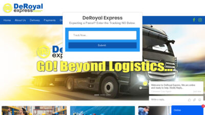 Deroyalexpress.com Shipping Scam Review|