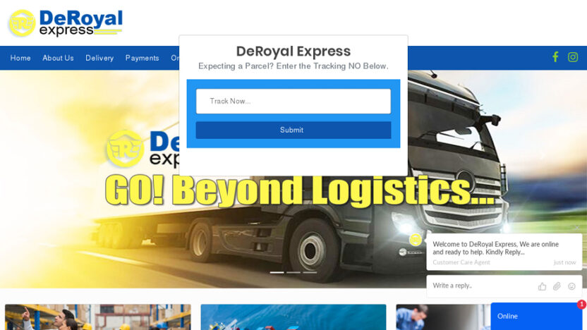 Deroyalexpress.com Shipping Scam Review|