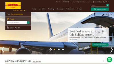 Dhlworldservice.com Shipping Scam Review|