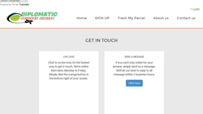 Diplomaticdeliveryltd.com Shipping Scam Review