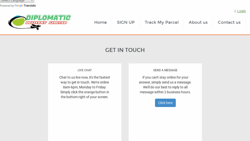 Diplomaticdeliveryltd.com Shipping Scam Review