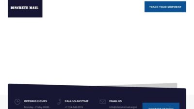 Discretemailcargologistics.com Shipping Scam Review|
