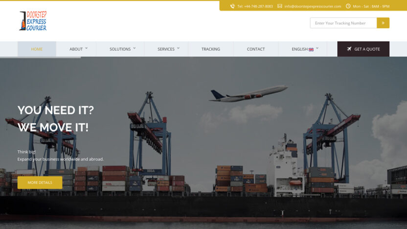 Doorstepexpresscourier.com Shipping Scam Review|