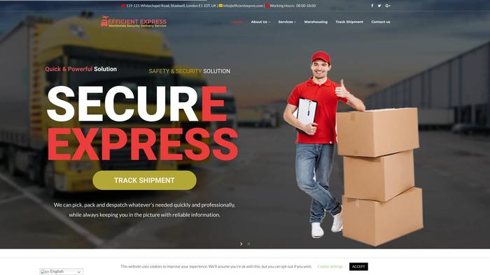 Efficientexpres.com Shipping Scam Review|