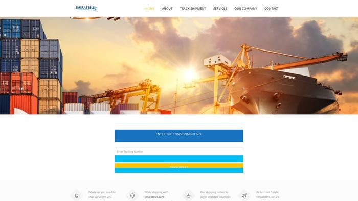 Emiratescargoshipping.com Shipping Scam Review|