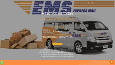 Emsexpressservice.com Shipping Scam Review|