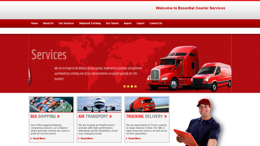 Essentialcourierservices.com Shipping Scam Review|
