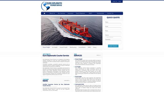 Eurodiplomaticcourservice.com Shipping Scam Review|