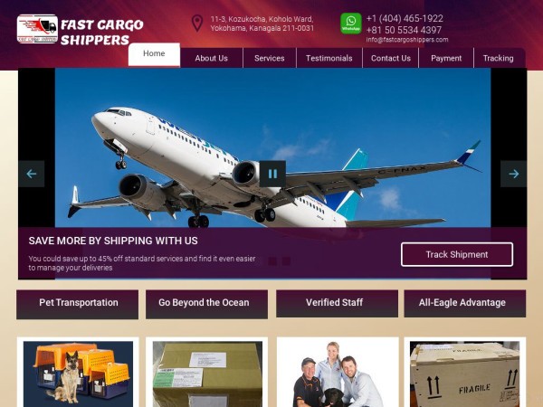 Fastcargoshippers.com Shipping Scam Review|