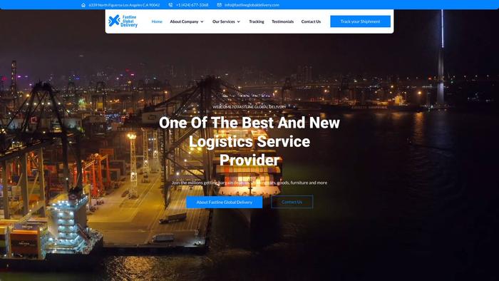 Fastlineglobaldelivery.com Shipping Scam Review|