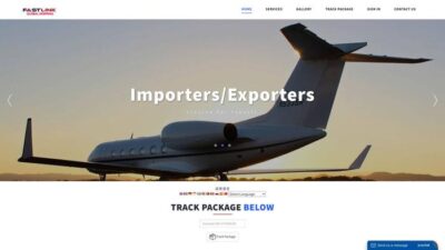 Fastlinkdirect.online Shipping Scam Review|