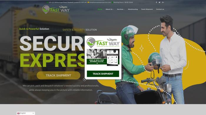 Fastwayexpresservice.com Shipping Scam Review