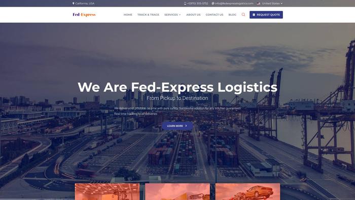 Fedexpresslogistics.com Shipping Scam Review