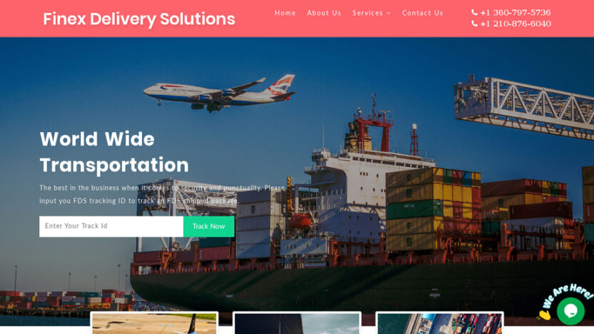 Finexdeliverysolutions.com Shipping Scam Review|