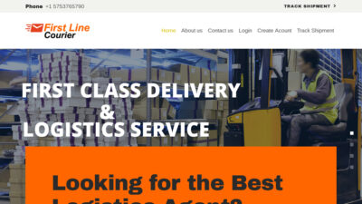 Firstlinecourier.com Shipping Scam Review|