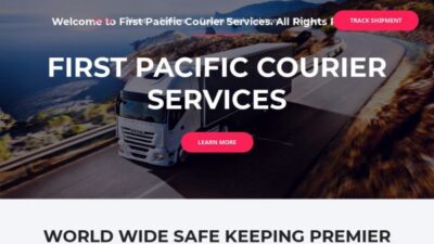 Firstpacificcourierservices.com Shipping Scam Review|