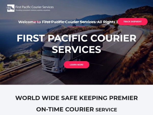 Firstpacificcourierservices.com Shipping Scam Review|