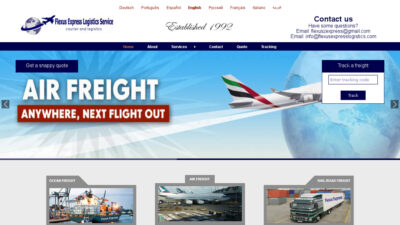 Flexusexpresslogistics.com Shipping Scam Review|