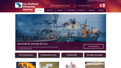 Flyharbourshippingagency.com Shipping Scam Review|